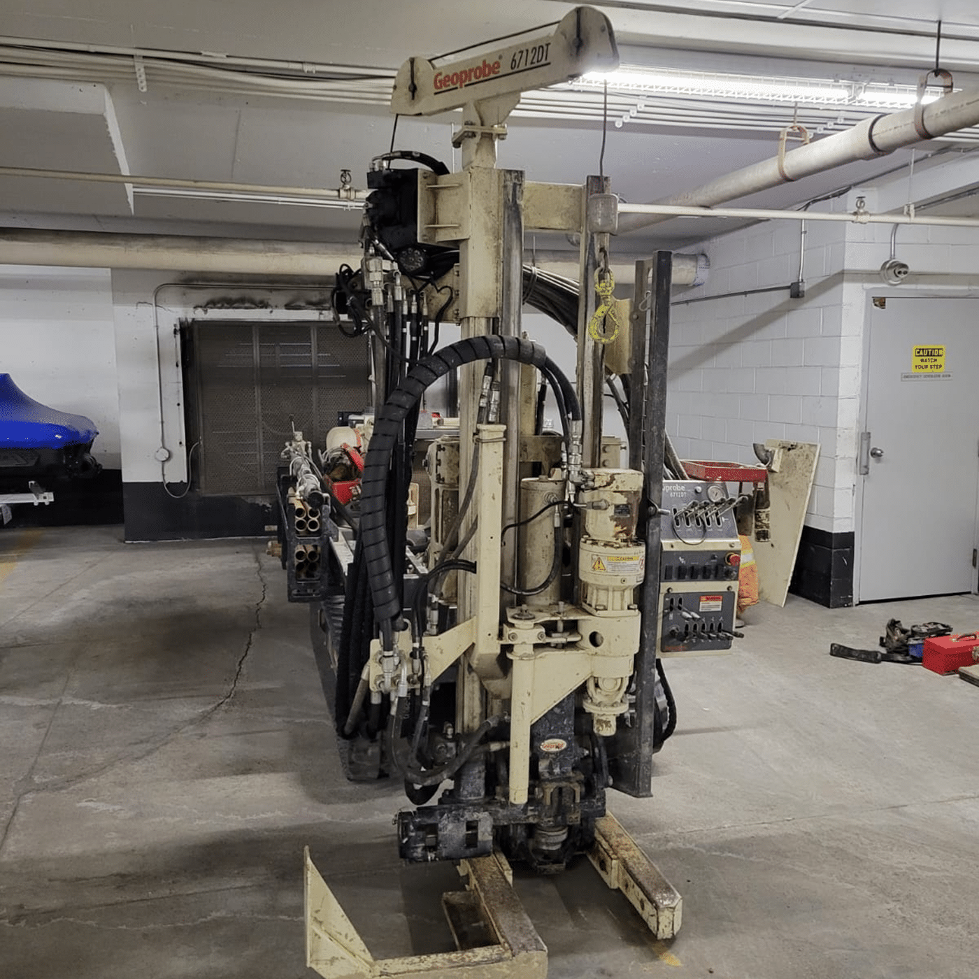 Geoprobe 6712DT Compact TrackMounted Drill Rig for Limited Access